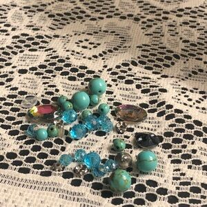 Assorted Turquoise and Blue Beads